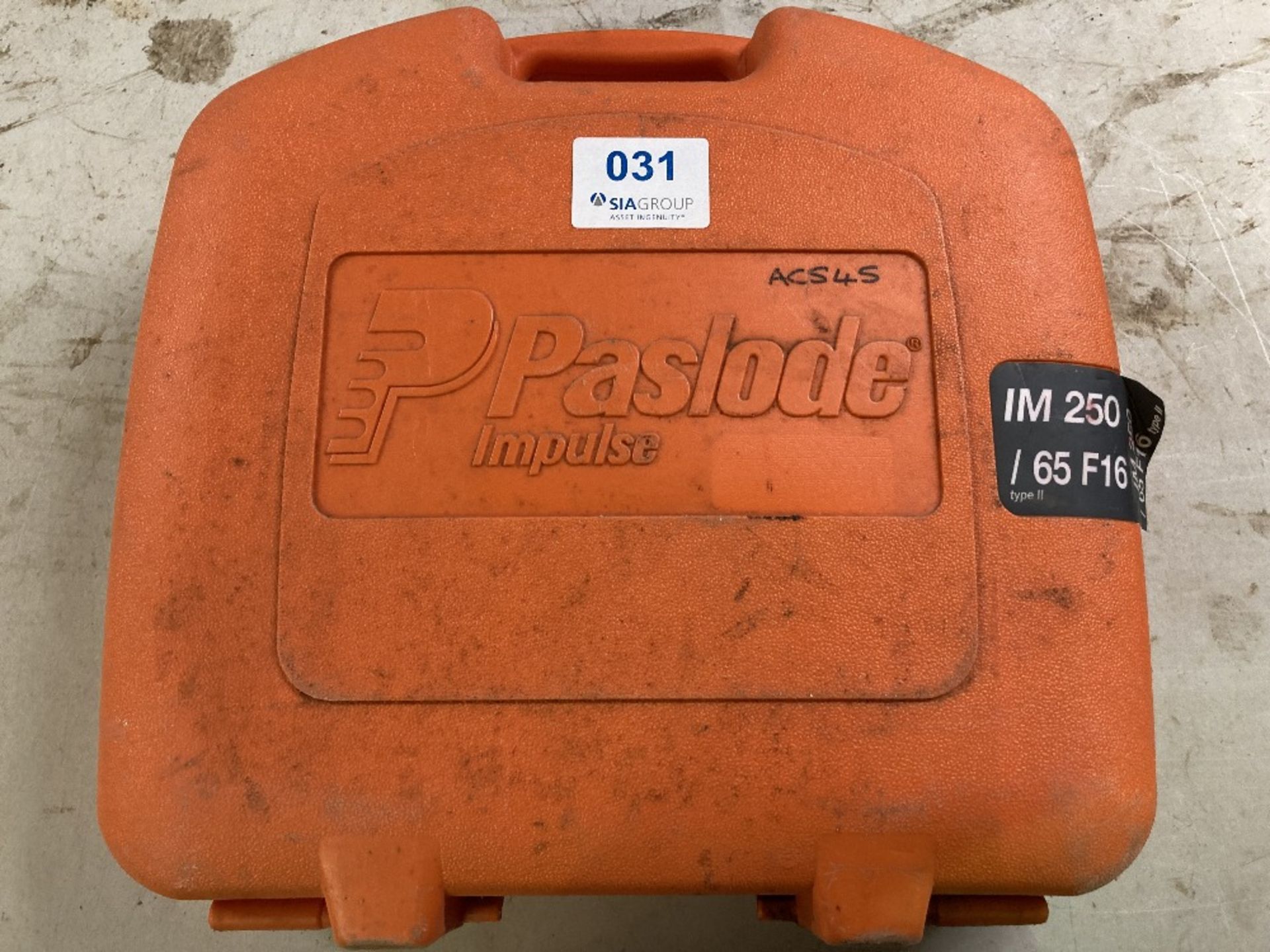 Paslode Impulse IM 250 II Straight Finish Nailer - Image 3 of 3