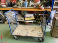 Steel Flat Bed Trolley