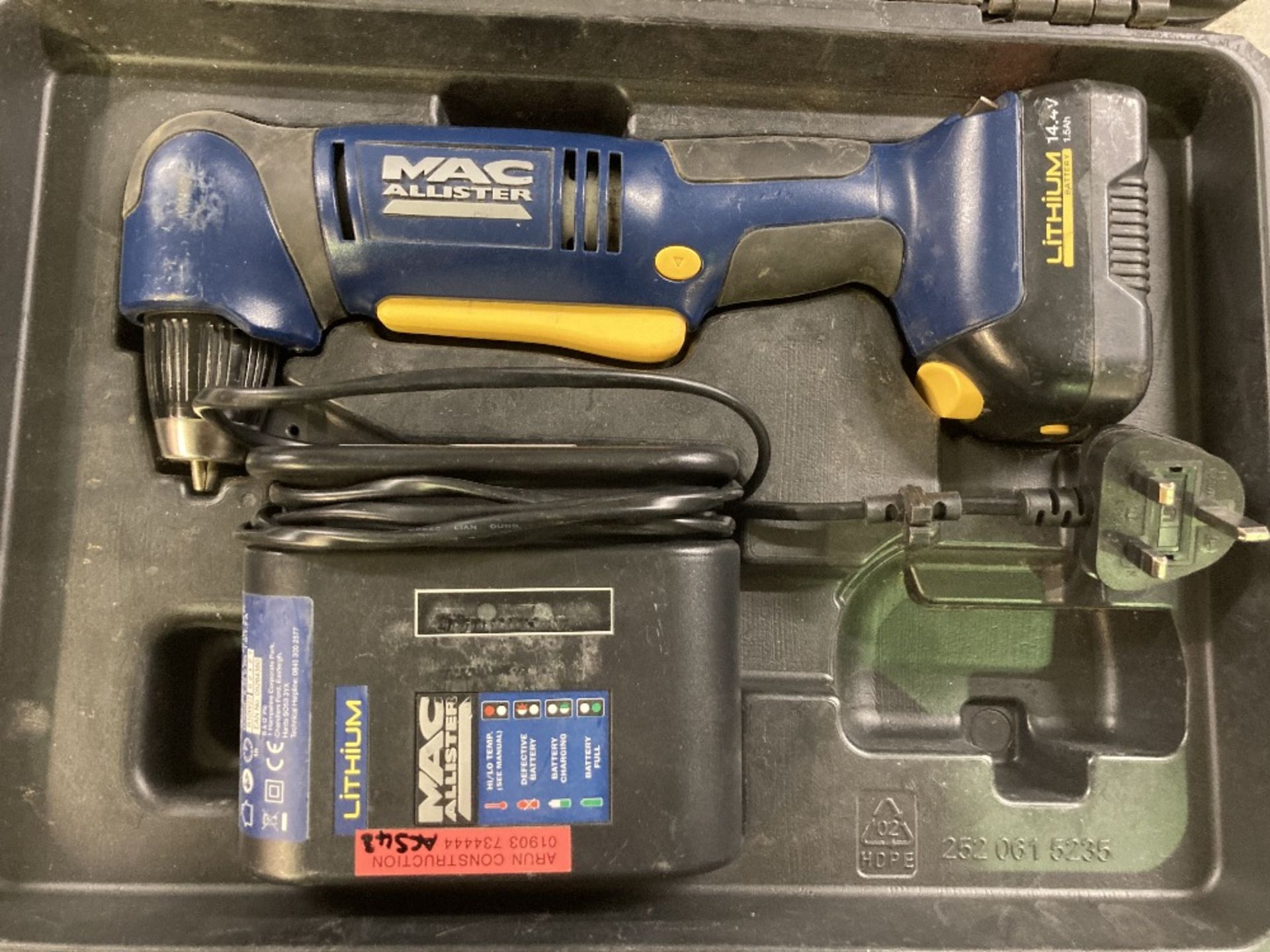 Mac Allister MAD144Li Cordless Angled Drill - Image 2 of 4