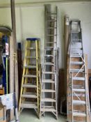 (2) Steel Step Ladders to Include: