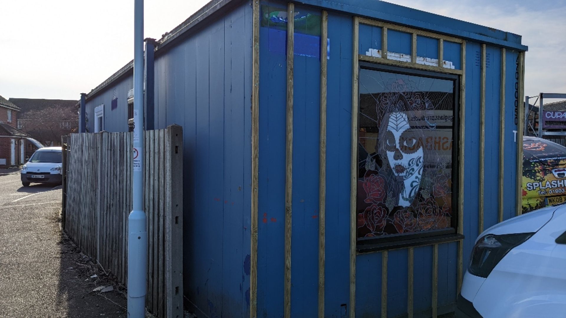 40 Foot Jack Leg Site Cabin Container - Partially Converted - Image 3 of 10