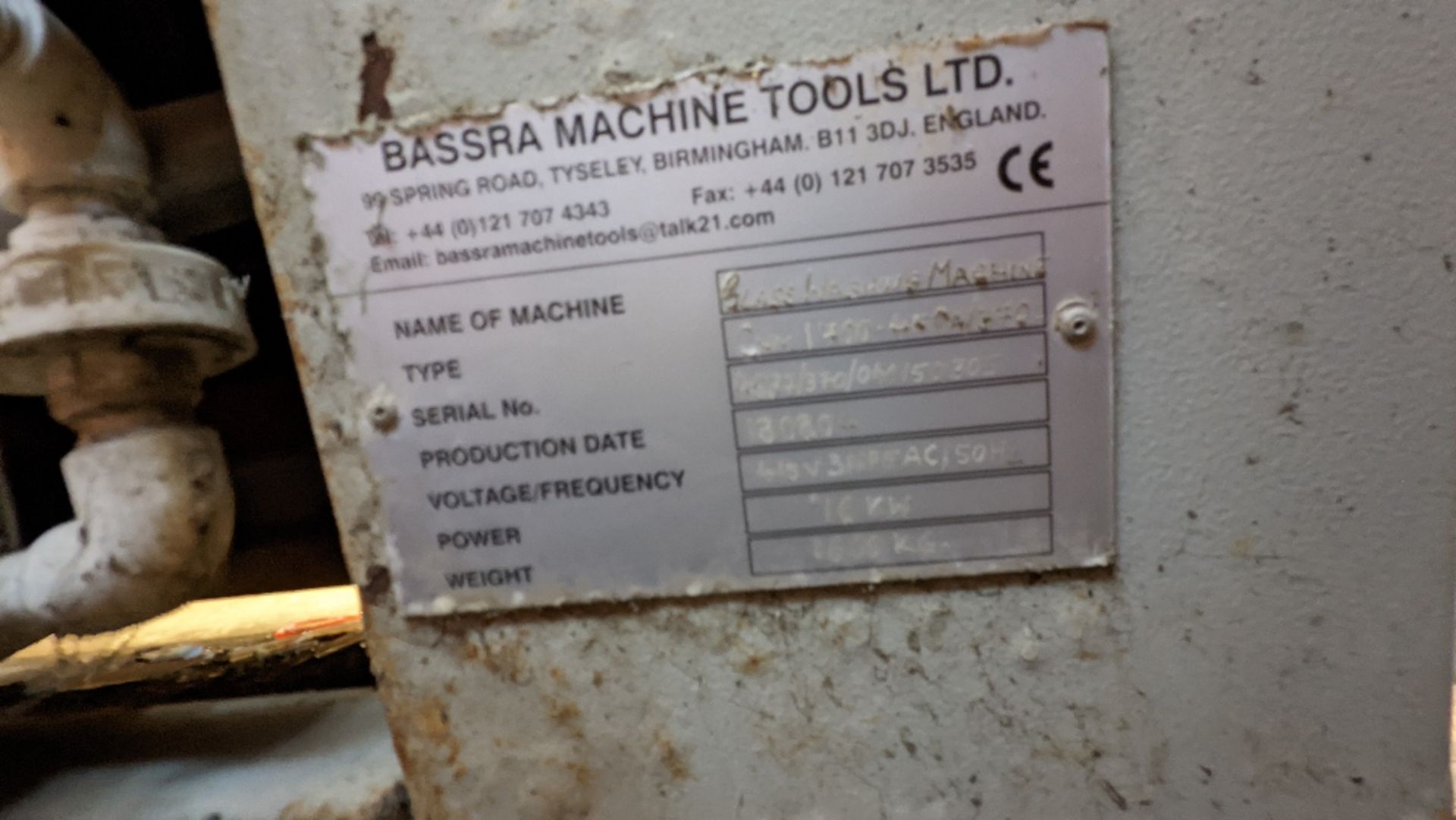 Bassra Machine Tools Vertical Glass Sheet Washing Machine - Image 5 of 5