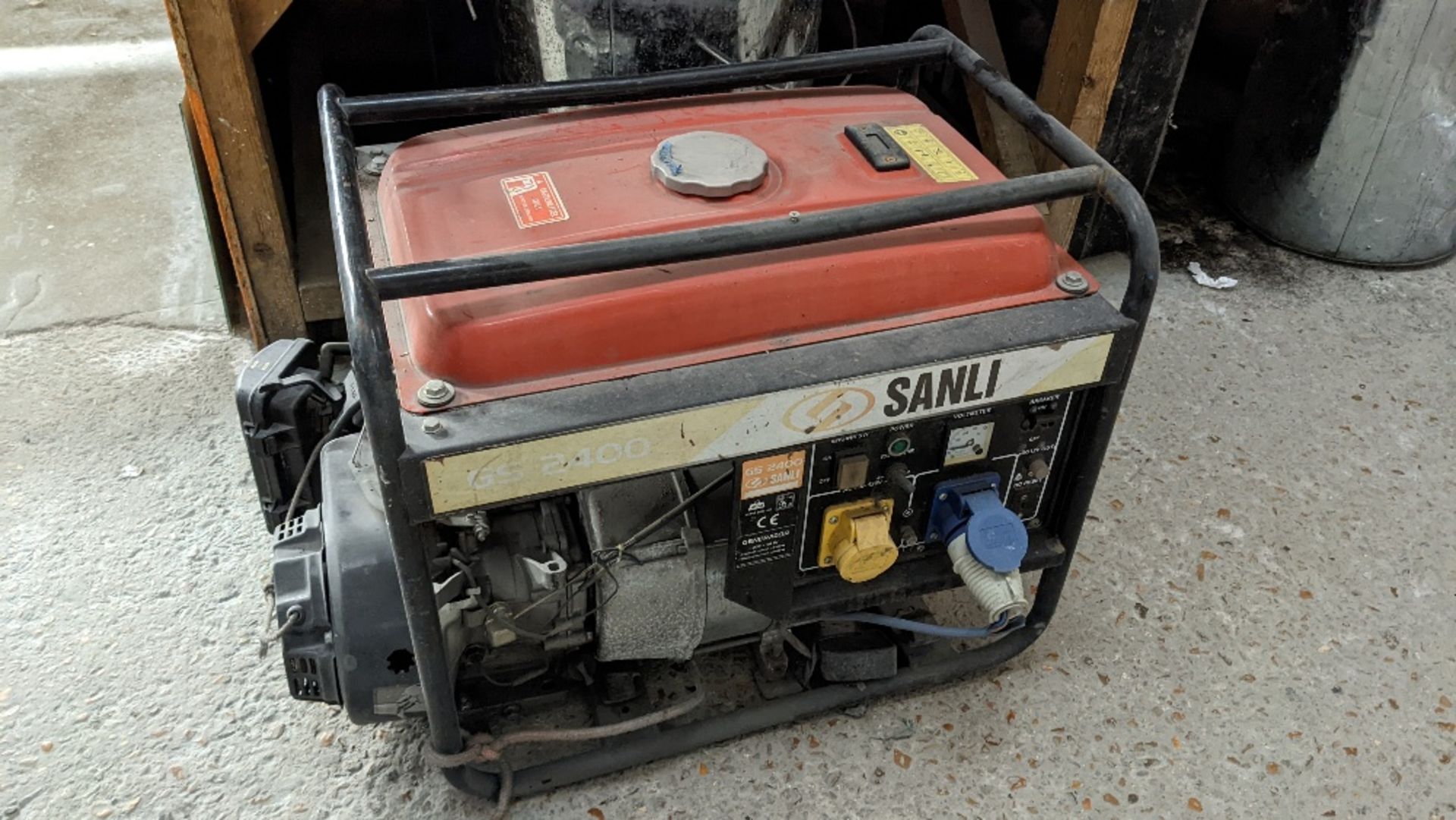 SANLI GS 2400 Petrol Generator for Spares or Repairs