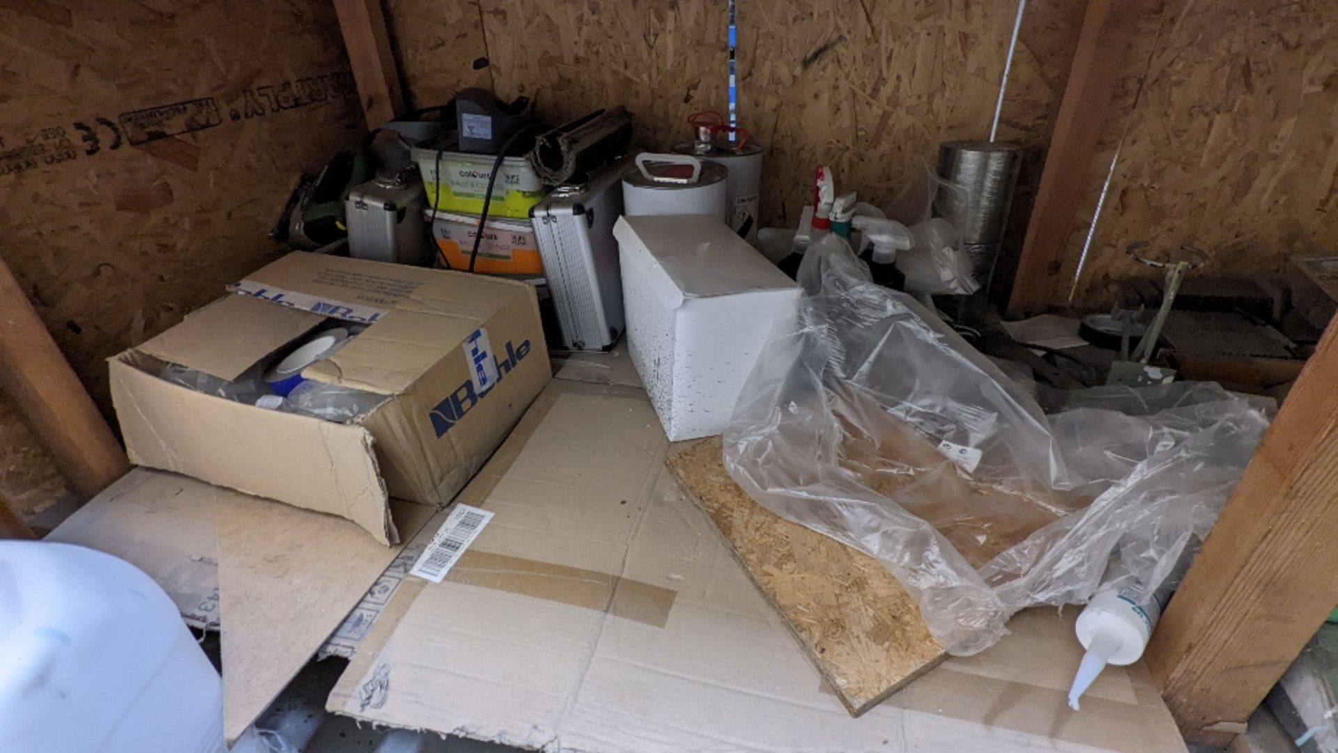 Work Bench with Film Dispenser and Various Heat Guns and Tools - Image 5 of 5