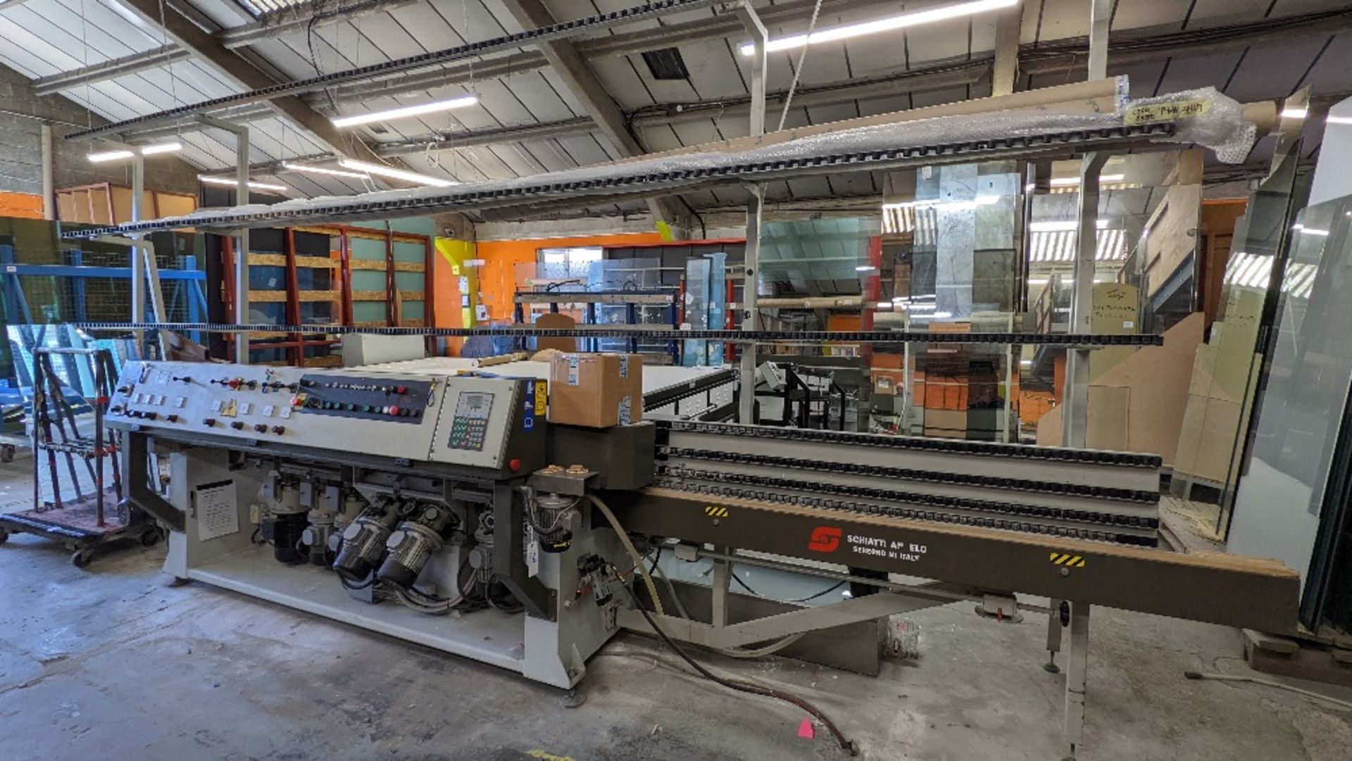 (Reconditioned) Schiatti Angelo FPS.15.RS Vertical Straight Line Edging Machine (2006)