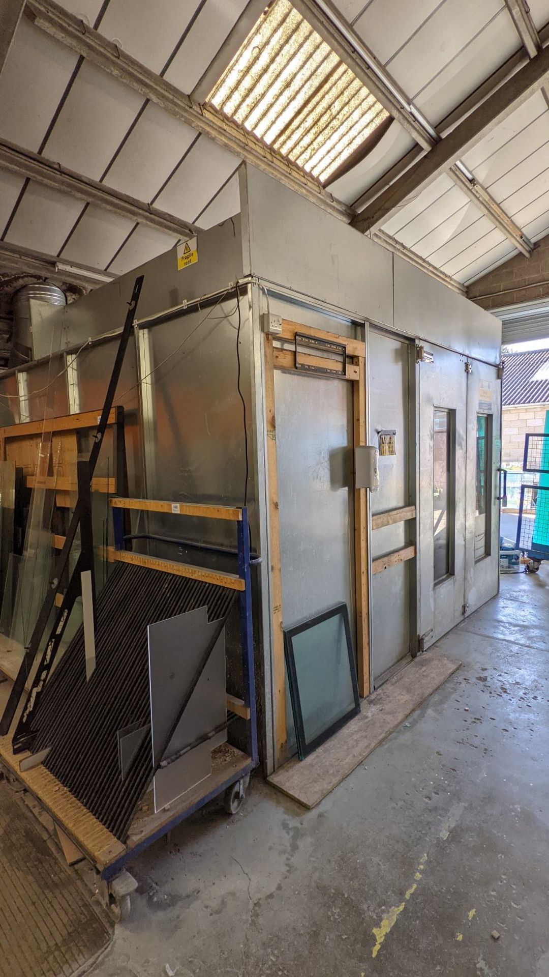 Rowley Spray Booths Combi Booth Galvanised Spray Booth - Image 2 of 10