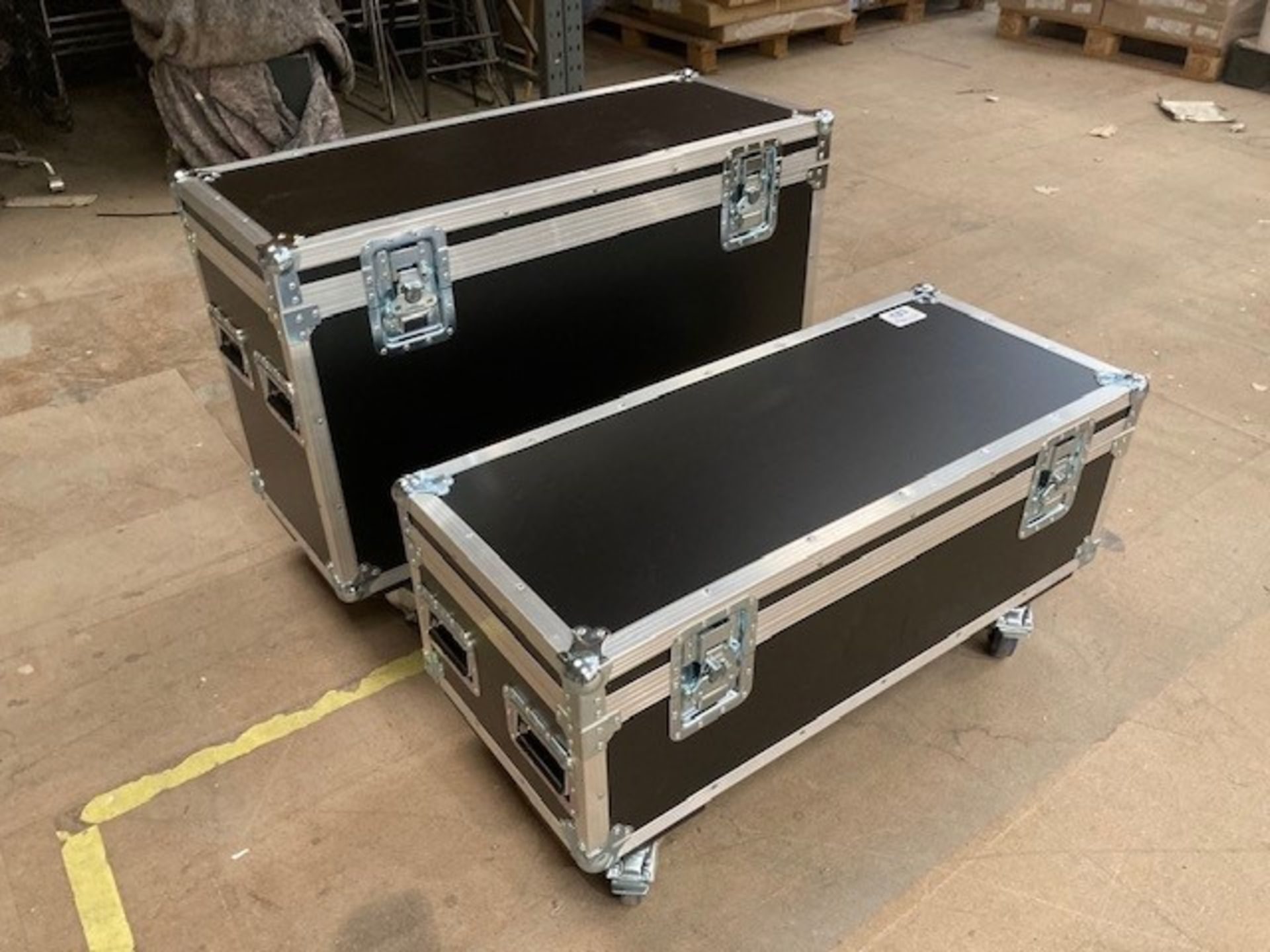 (2) Mobile Flight Cases (Brand New)