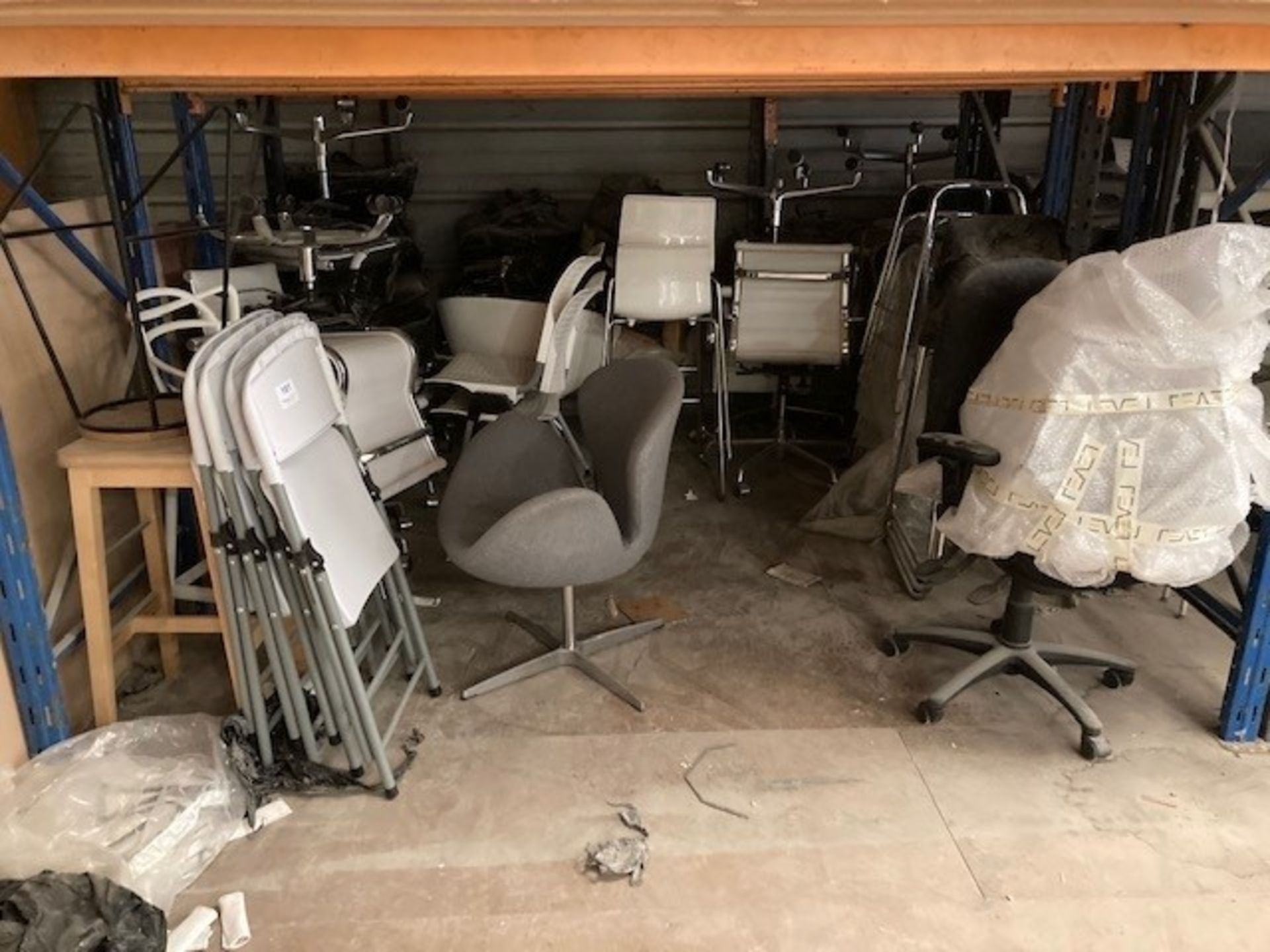 Large Quantity of Office Chairs, Stools & Various Other Chairs - Image 4 of 9
