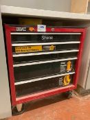 Halfords Five Drawer Mobile Steel Tool Chest