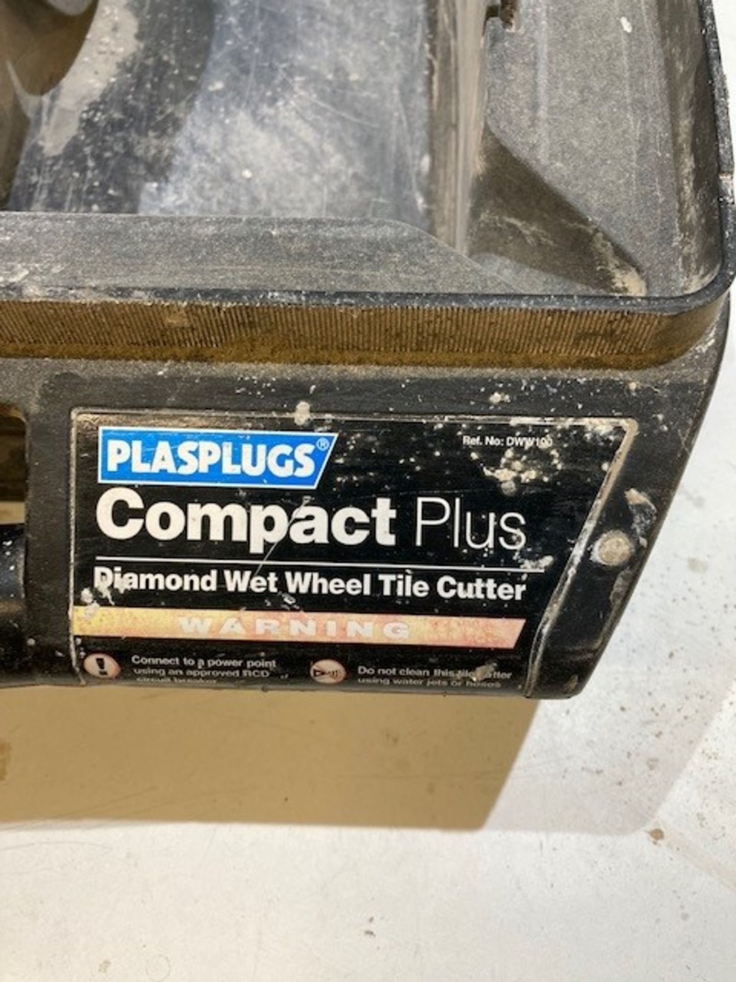 Plasplugs Compact Plus Diamond Wet Wheel Tile Cutter - Image 3 of 3