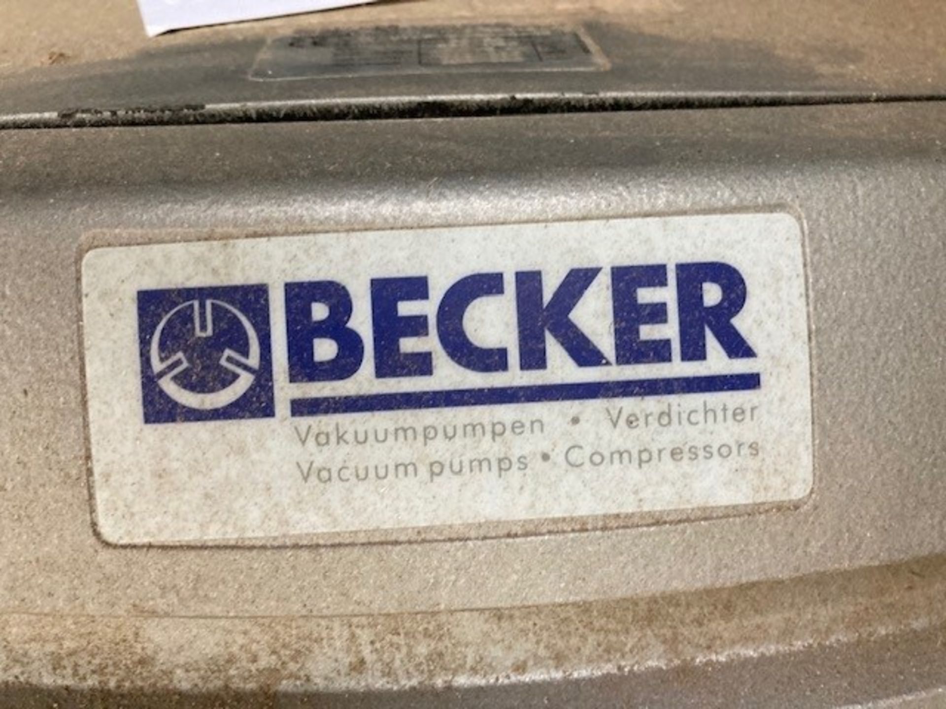 Becker VTLF 2.250 /0-79 Vacuum Pump - Image 3 of 4