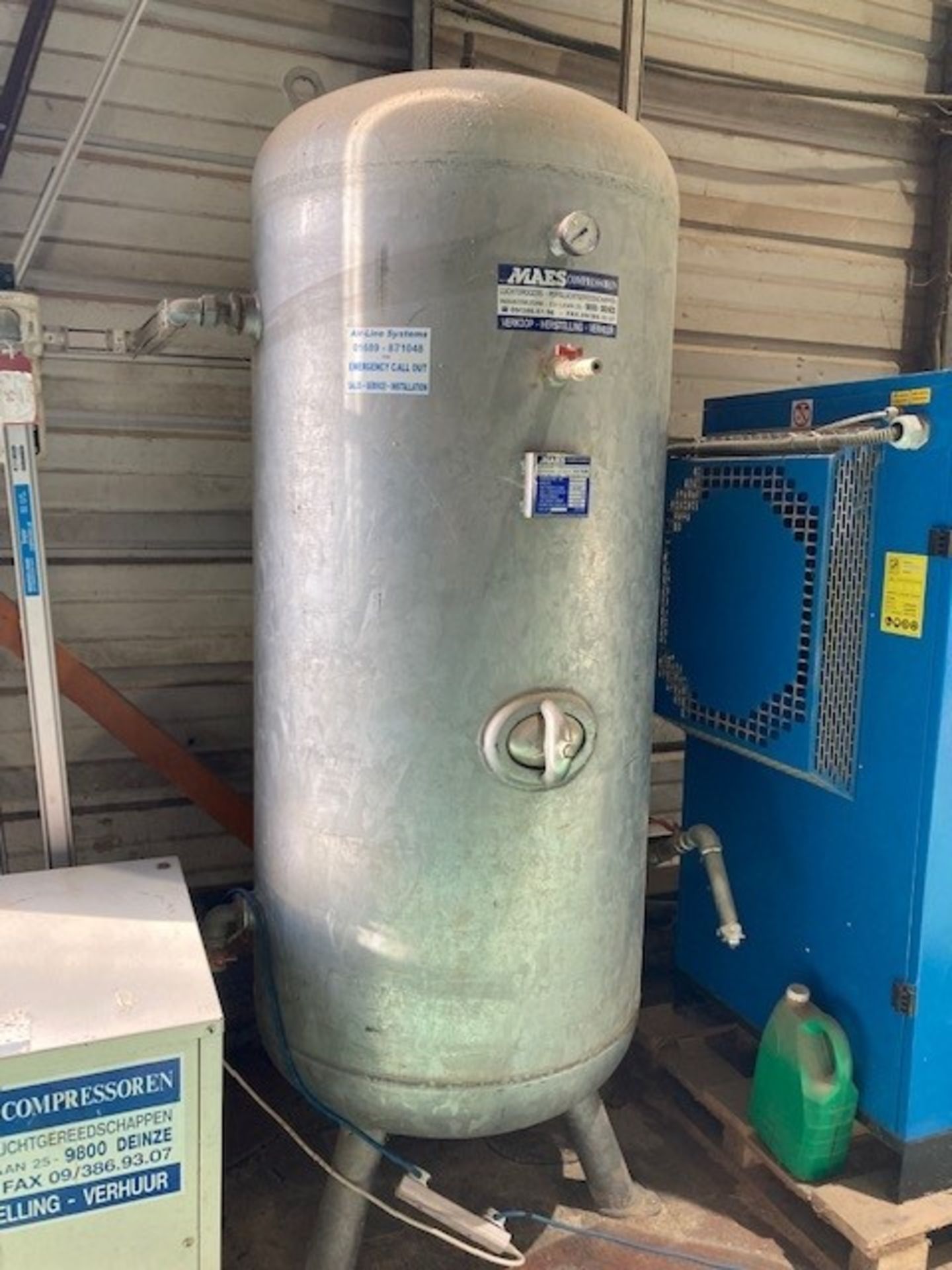 Worthington Rotary Screw Compressor (2018) with Maes Receiver Tank & Ingersoll Air Dryer - Image 4 of 7