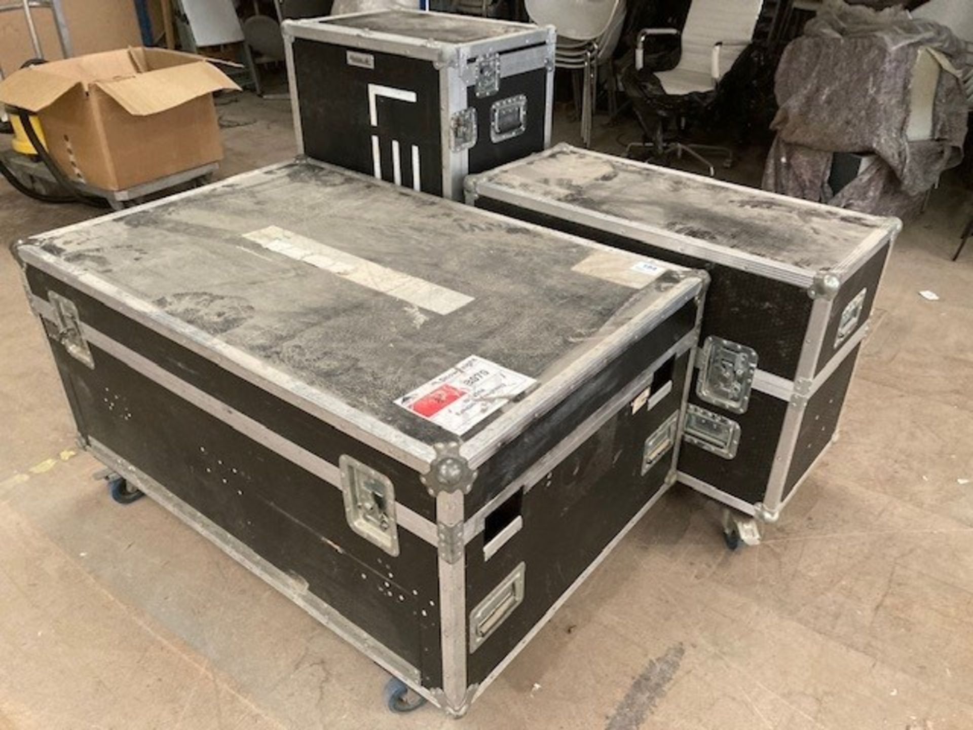 (3) Mobile Flight Cases - Image 2 of 3