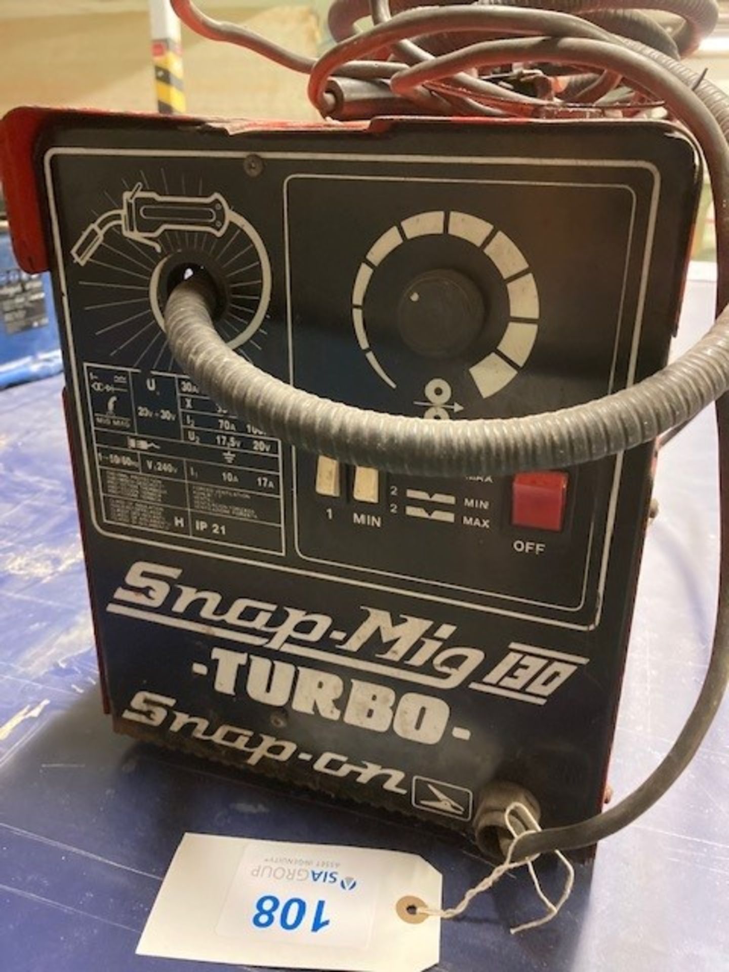 Snap On 130 Turbo Mig Welder - Image 3 of 4