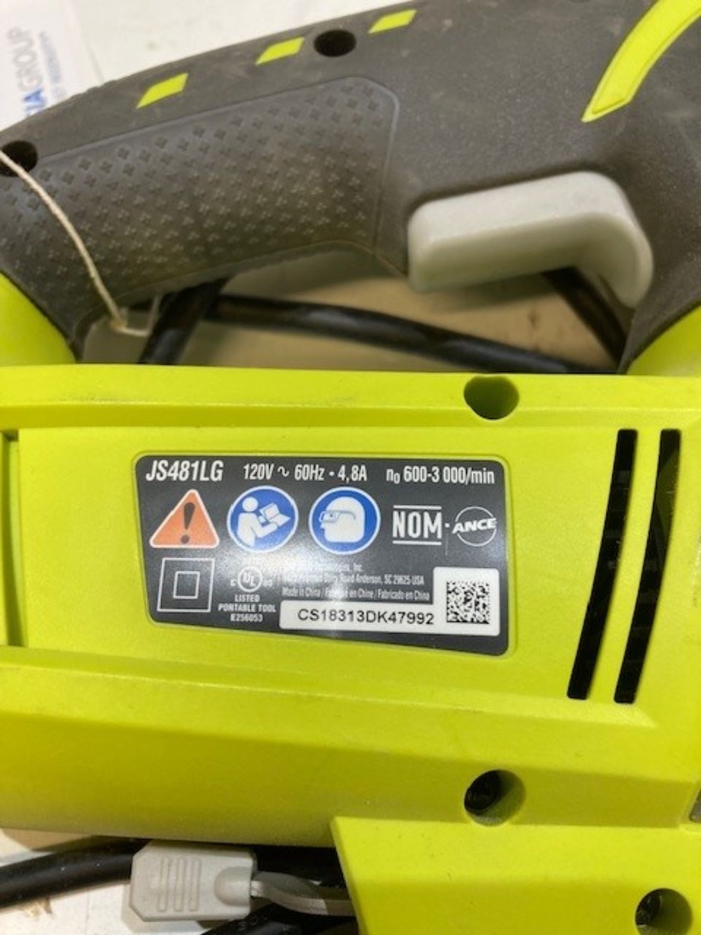 Ryobi J5481LG Variable Speed Jigsaw - Image 3 of 3