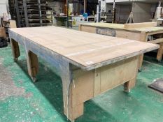 Wooden Mobile Workbench