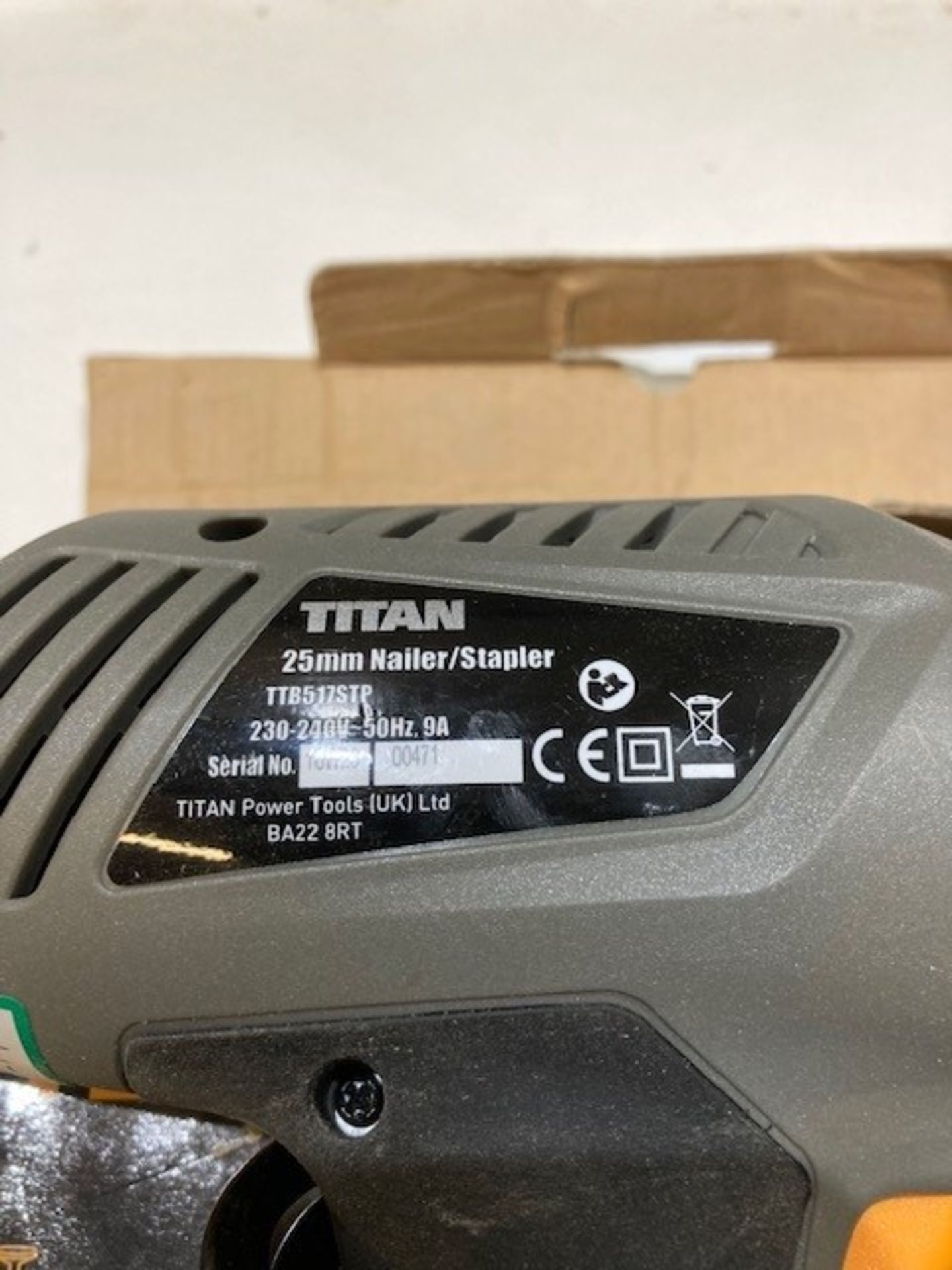 (2) Titan TTB517STP 25mm Nailer / Staplers - Image 2 of 2