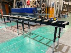 Two Section 4m Roller Conveyor