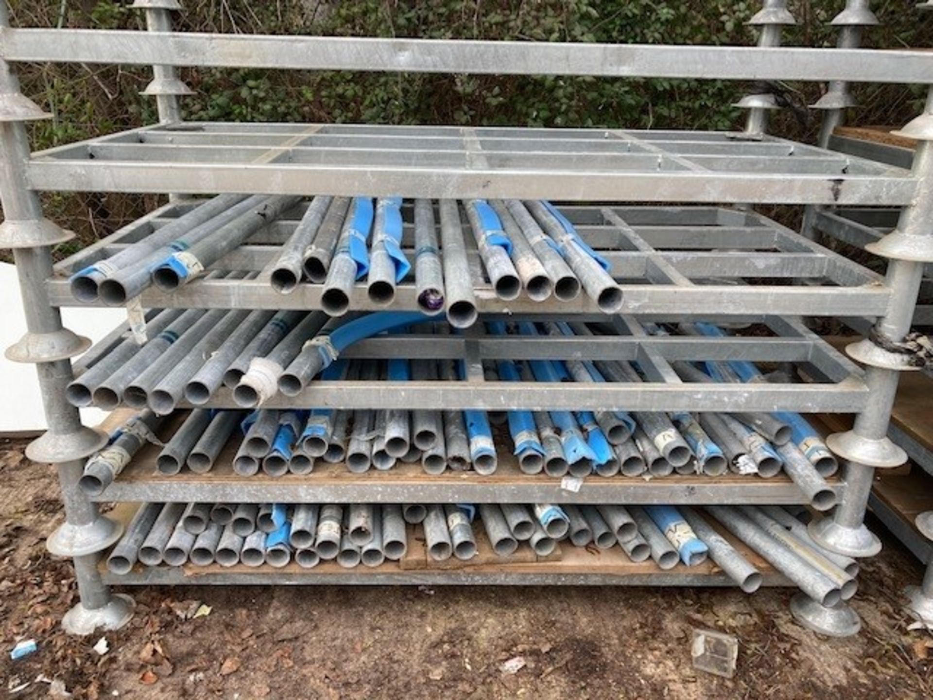 (20) Stackable Steel Pole Stillages - Image 3 of 3