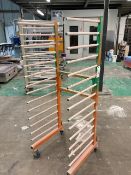 Fourteen Tier Mobile Drying Rack