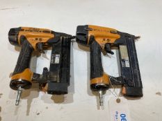 (2) Bostitch BT1855E 15-55mm 18 Gauge Brad Nailers