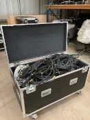 Flight Case & Large Quantity of HDMI & Audio Cables
