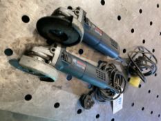 (2) Bosch GW59-115 S grinders