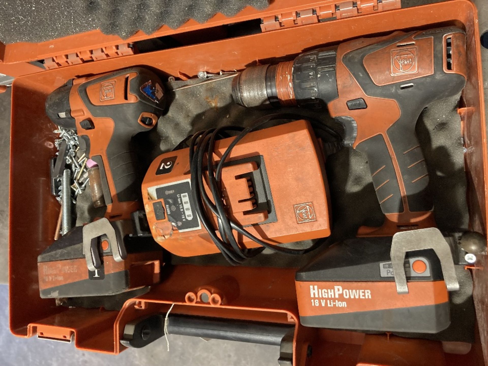 Fein cordless drill combo set to include: - Image 3 of 5