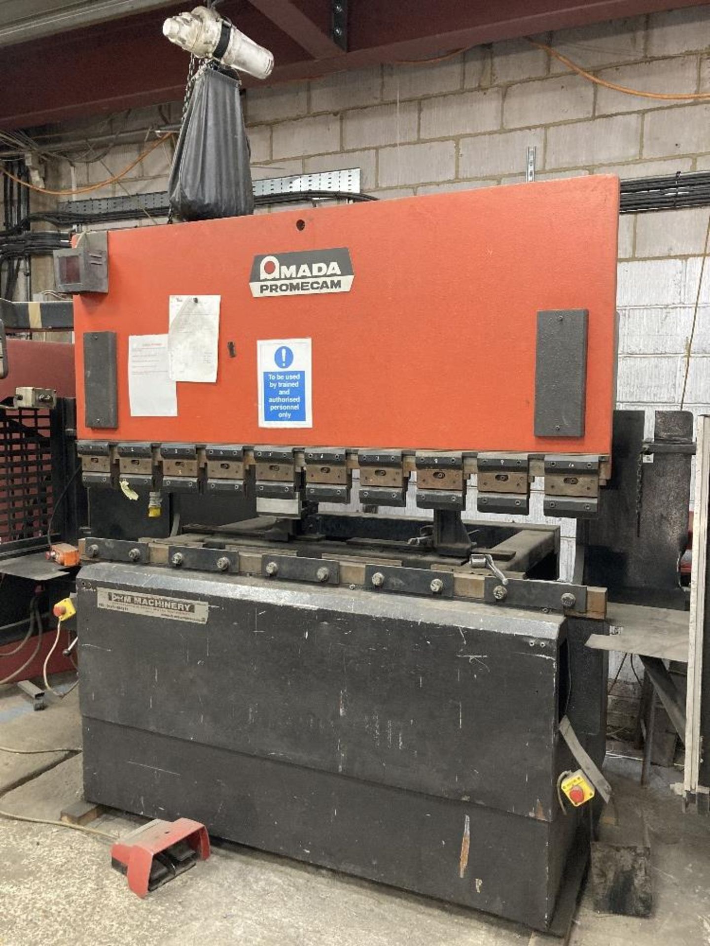 Amada Proecam ITS CNC 50 tonne press brake - Image 3 of 9