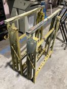 (2) Steel foldable trestles