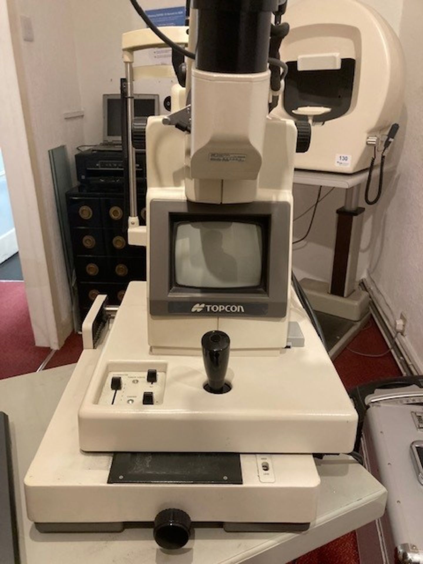 Topcon TRC-NW5S non mydriatic retinal camera with height adjustable table - Image 5 of 8
