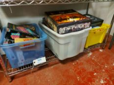 Contents of shelf to include quantity of board games