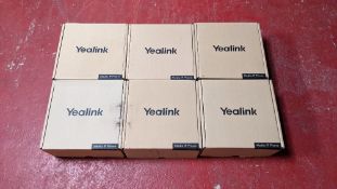 (6) Brand New Yealink IP Phones
