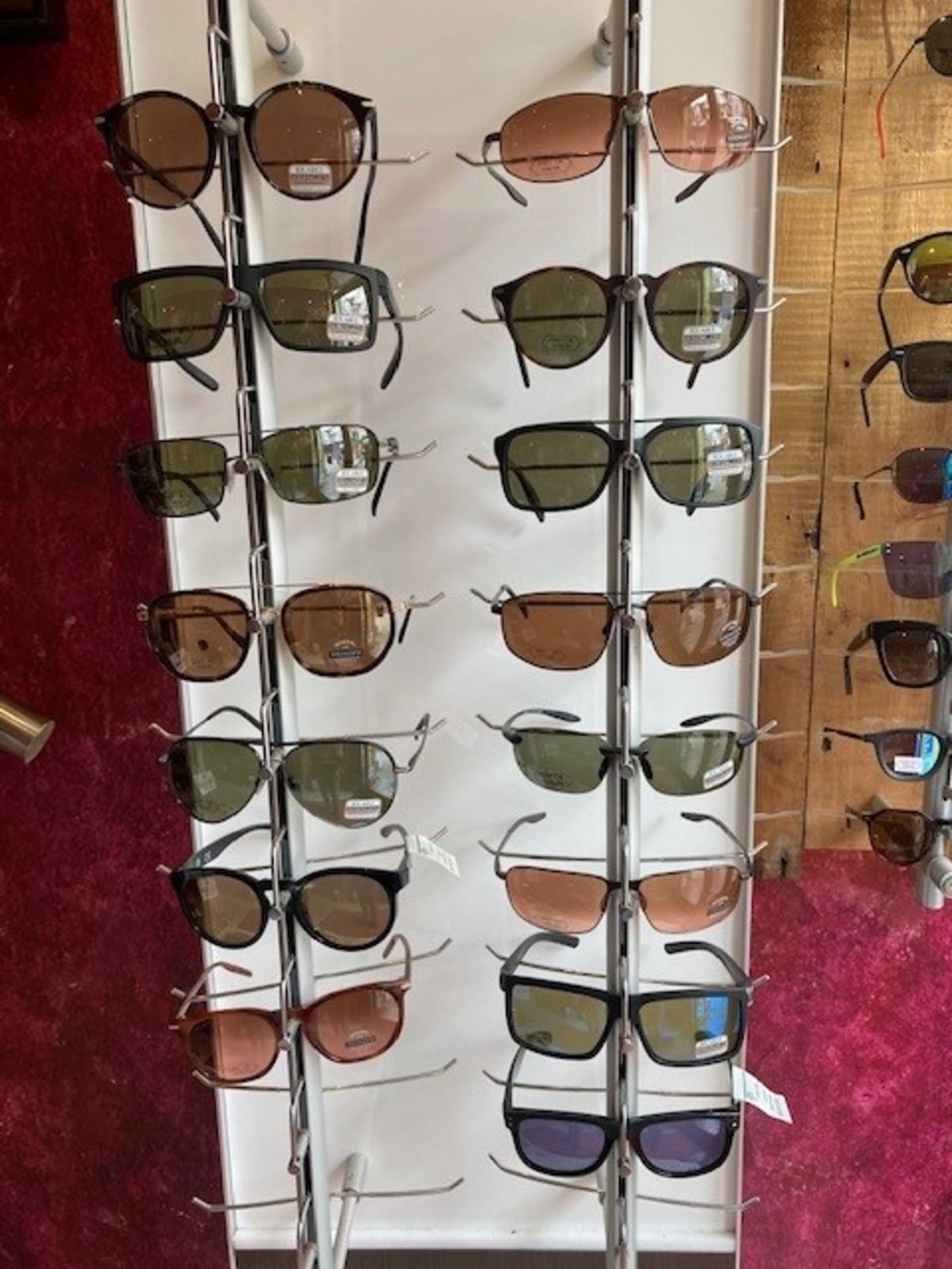 (15) Pairs of Serengeti Photodromic sunglasses with (11) boxes & cases
