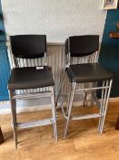(7) Plastic / Steel frame stools