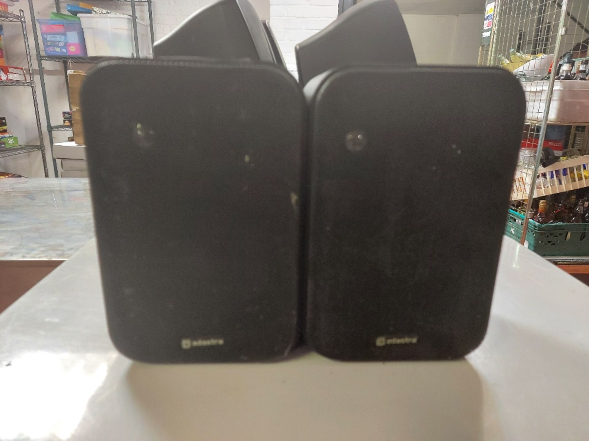 (2) Adastra BC30V-B speakers