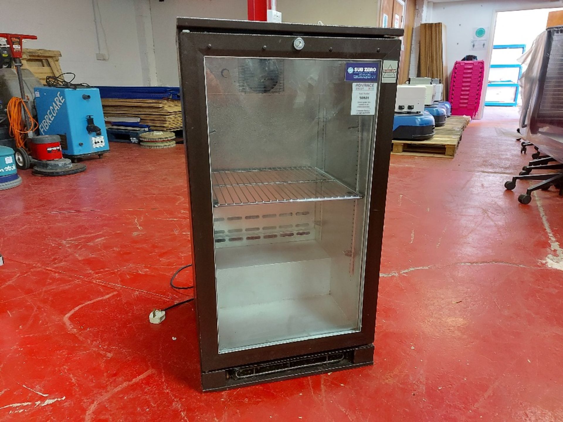 Osborne 500 glass door bottle cooler