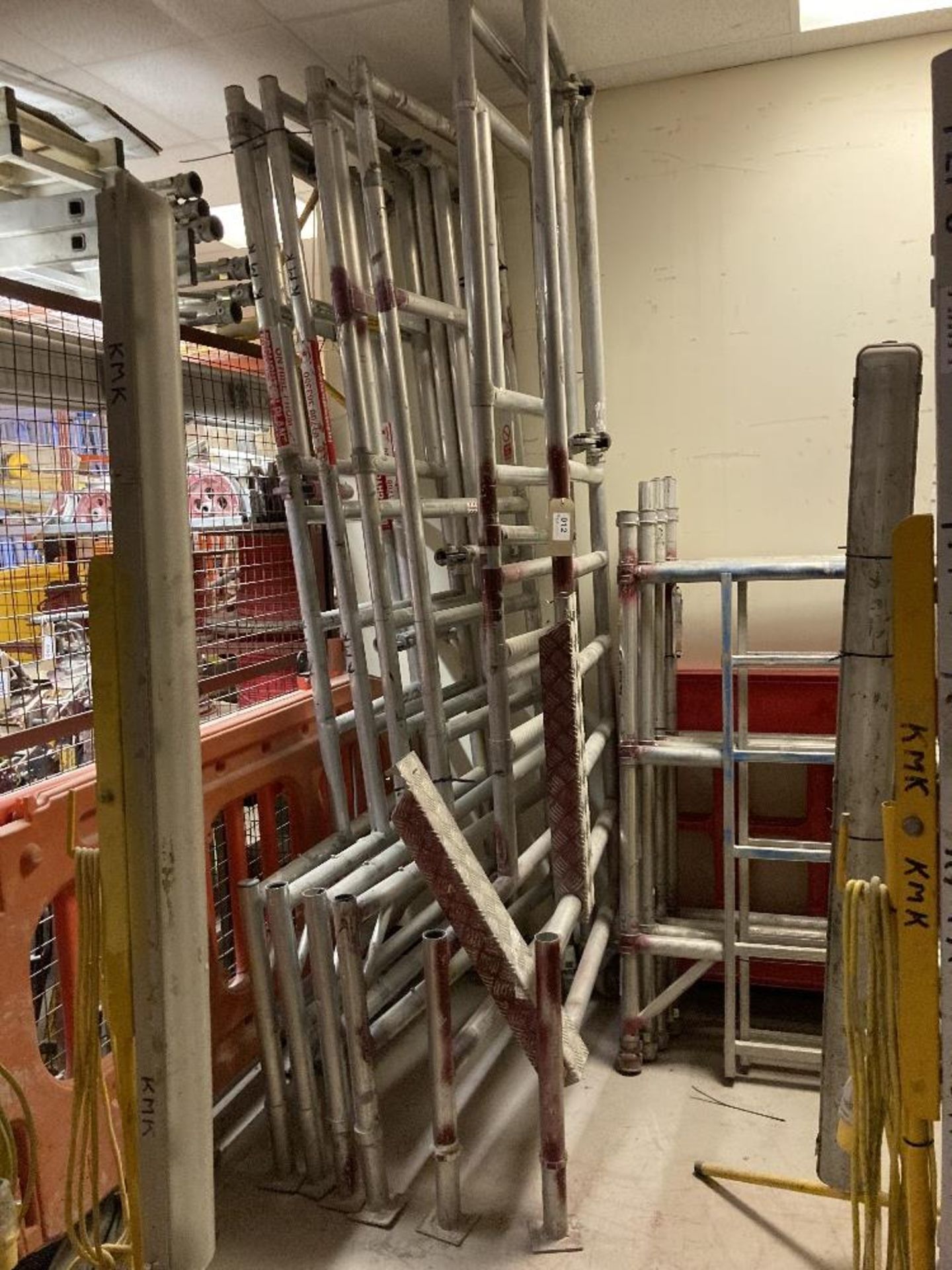 (6) Unbranded Scaffolding Upright Towers