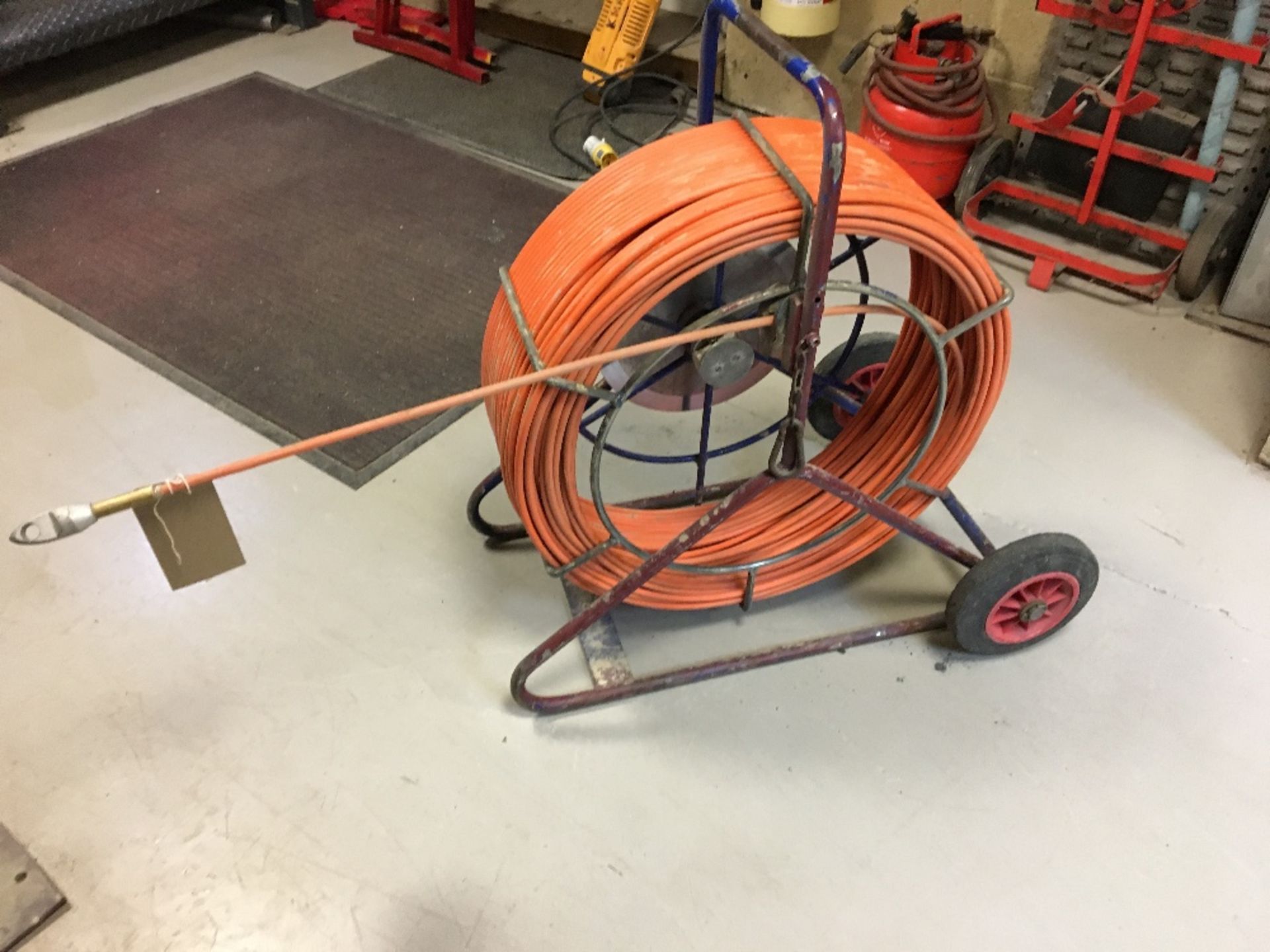 Unbranded Duct Rod / Cobra Reel With Trolley - Image 3 of 3