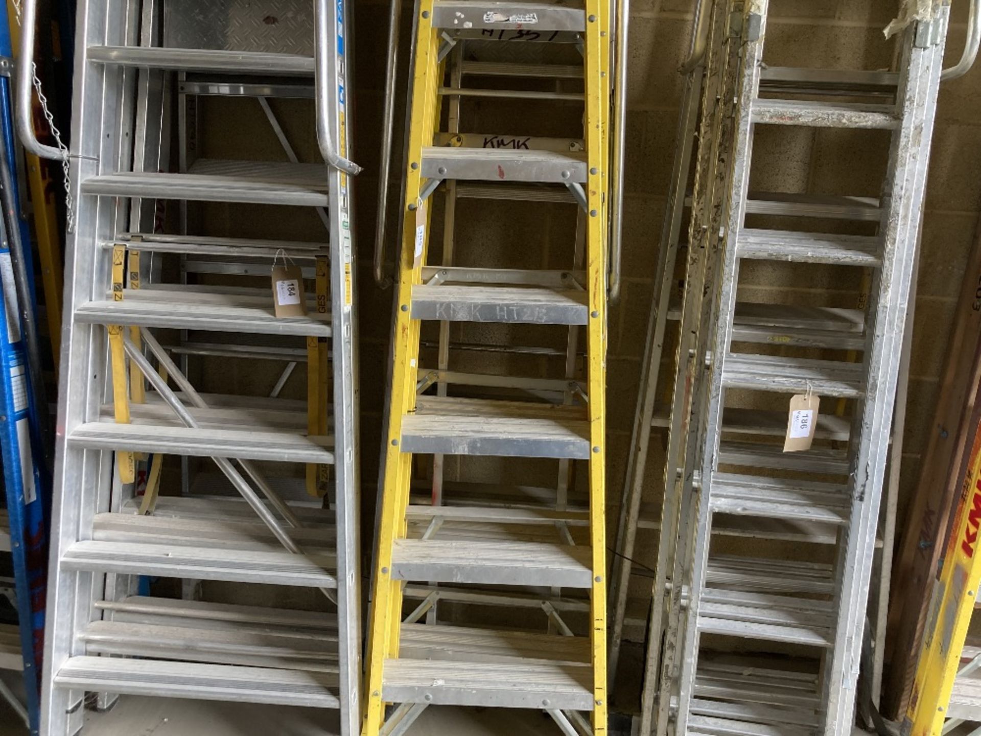 (3) Various Rung Ladders With Modern Safety Extensions - Image 3 of 3