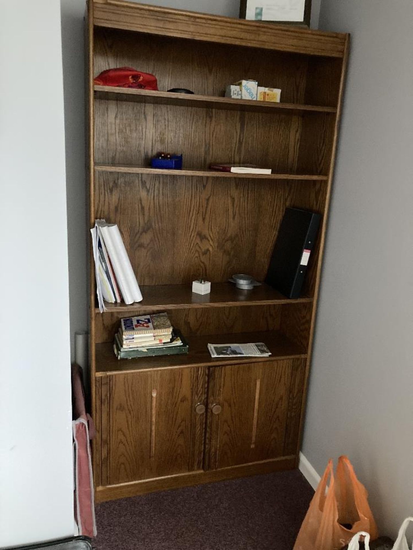 Office With Contents To Include Various Furniture, Bookshelf Chairs And Landline Phones - Image 8 of 8