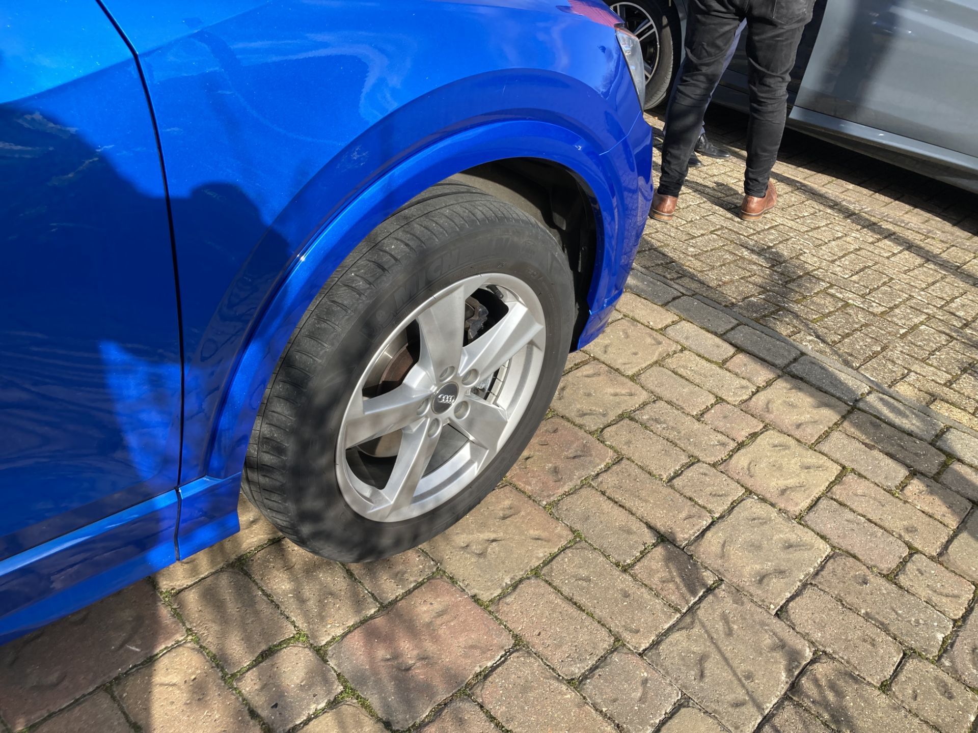 Blue Audi Q2 Sport TFSI S-A Registration Number - KY67 OWR - Image 14 of 14