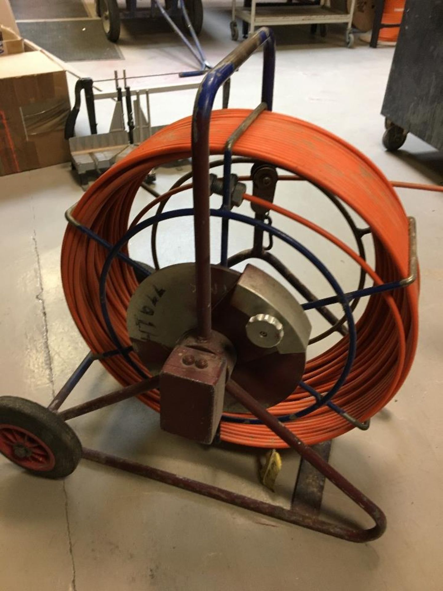 Unbranded Duct Rod / Cobra Reel With Trolley - Image 2 of 3