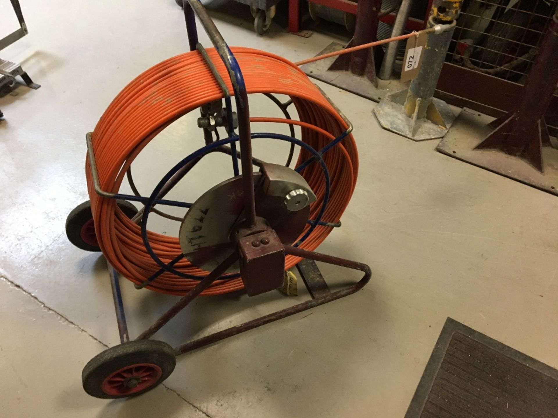 Unbranded Duct Rod / Cobra Reel With Trolley