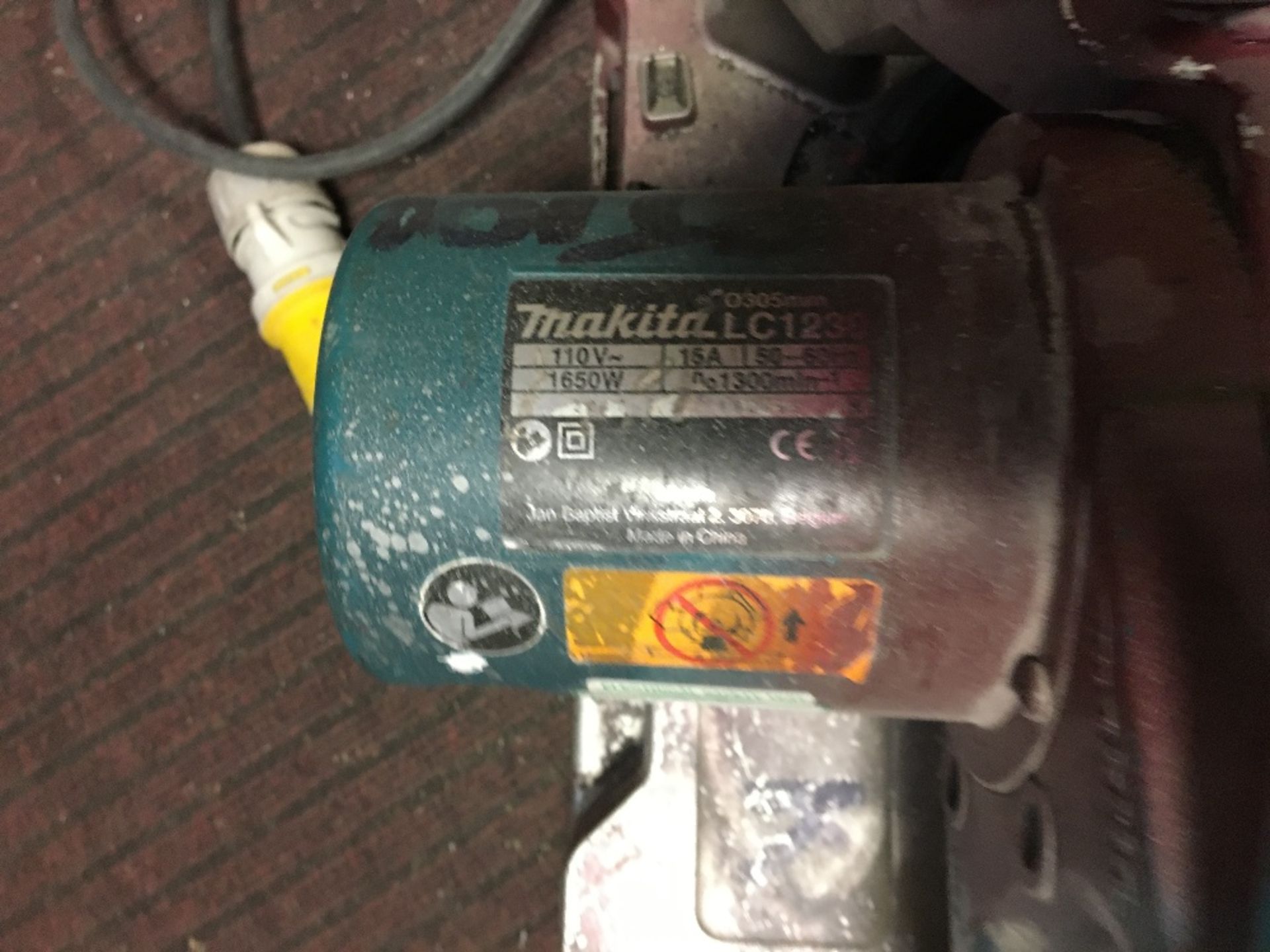 Makita LC1230 110v Chop Saw - Image 5 of 7