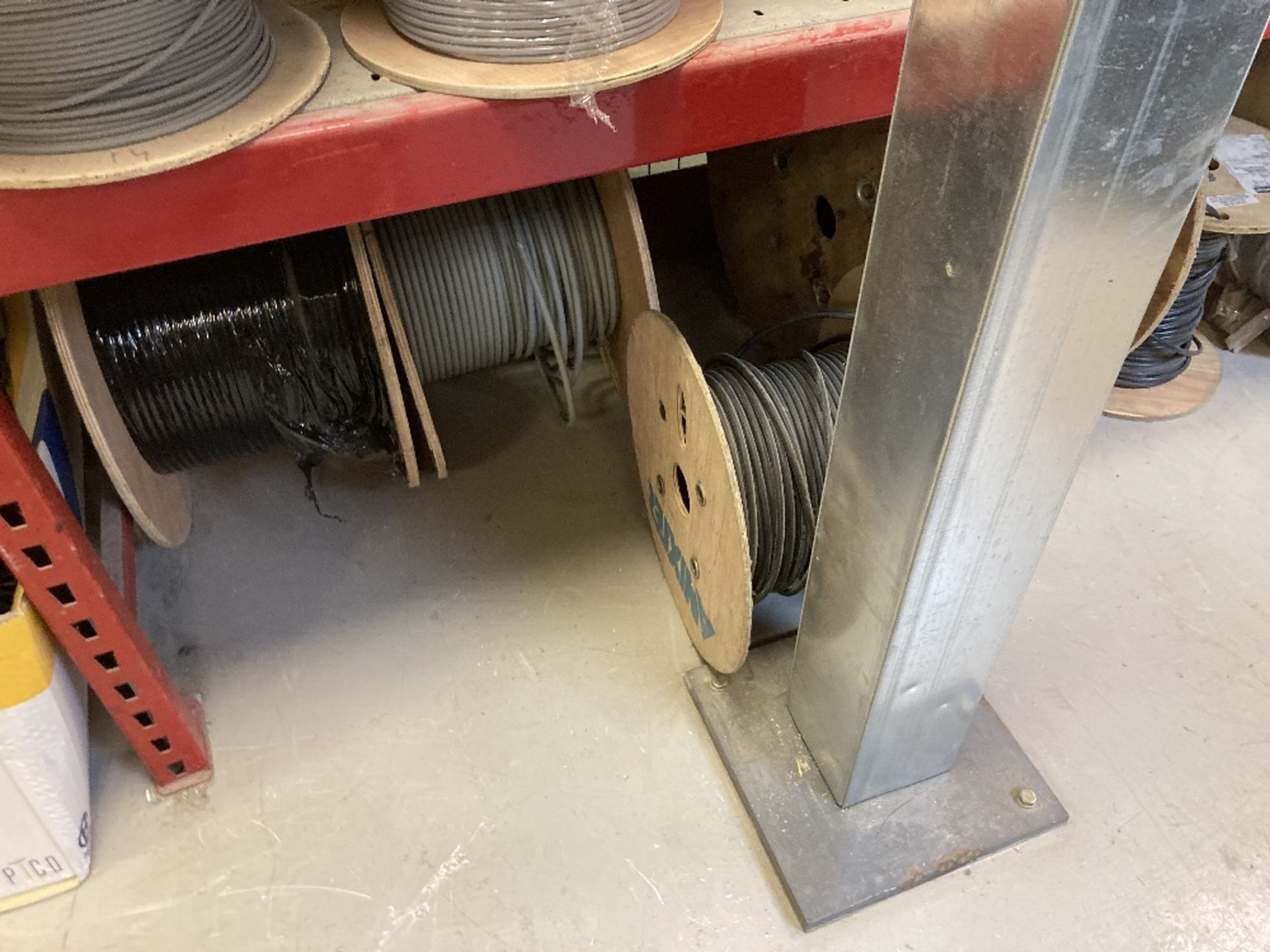 (2) Bays Of Racking To Comprise Of Cable Reels , Industrial Wire Reels, Electrical Offcut Cables - Image 11 of 11