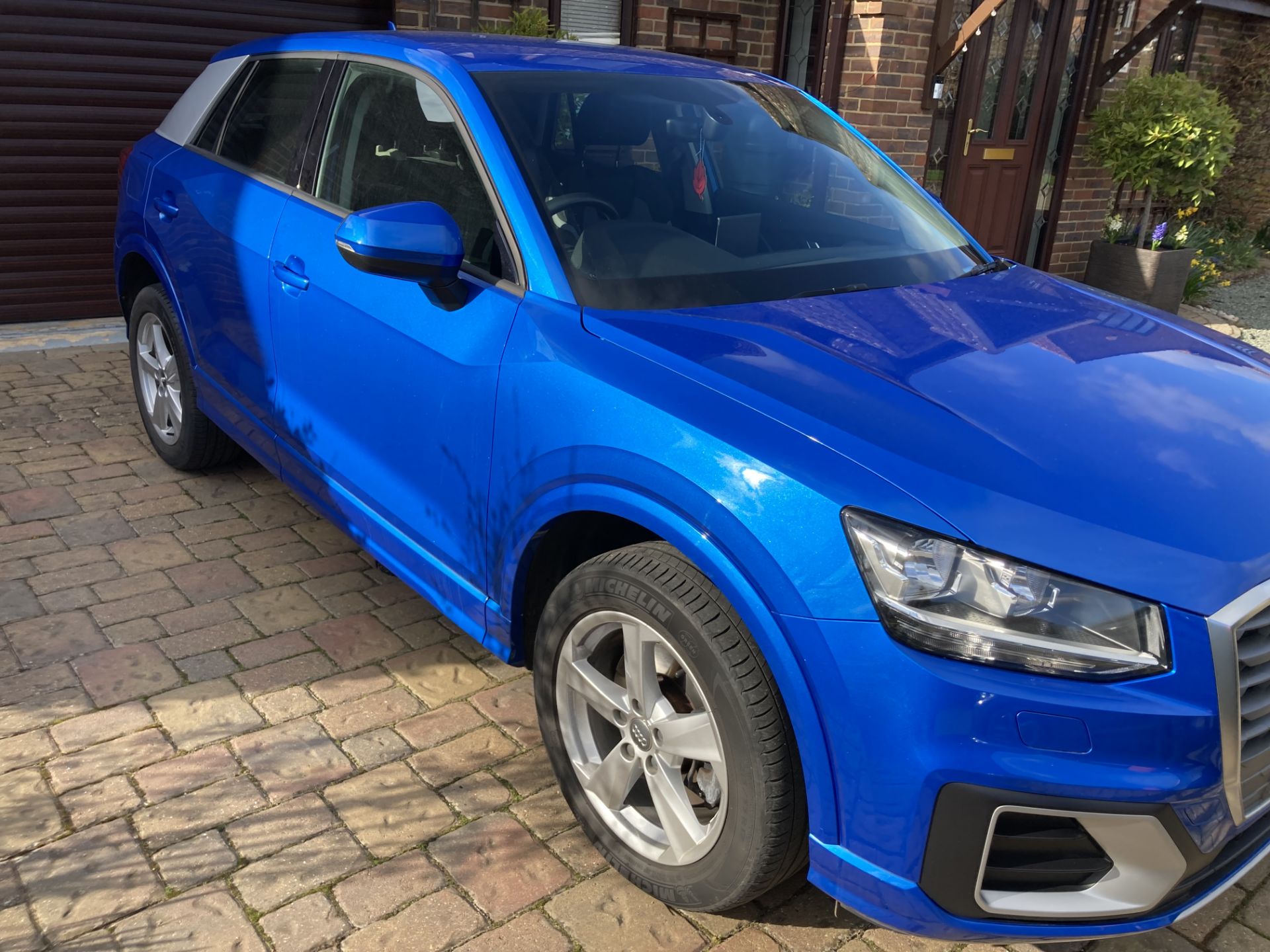 Blue Audi Q2 Sport TFSI S-A Registration Number - KY67 OWR - Image 3 of 14