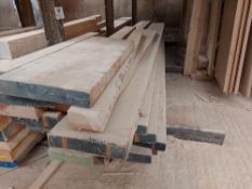 (12) Rough Sawn Boards of 1 3/4 Inch Cherry