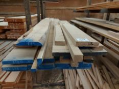 (7) Rough Sawn Boards of 1 Inch Ash and Offcuts