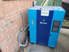 CompAir L15RS Rotary Screw Compressor with 350 Ltr Receiver Tank